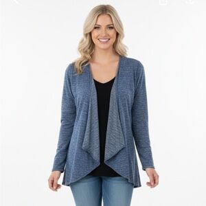 Lularoe size medium blue sweater knit cardigan